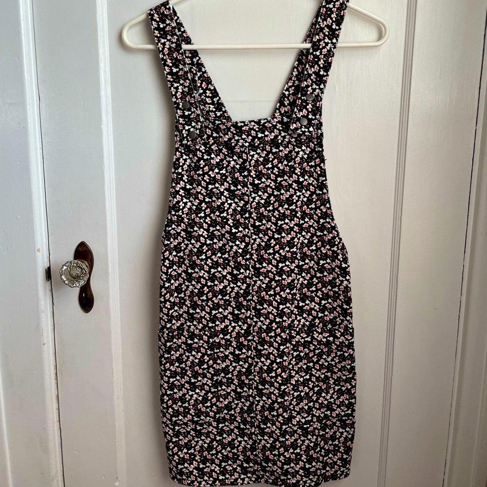 Xhilaration floral overall dress